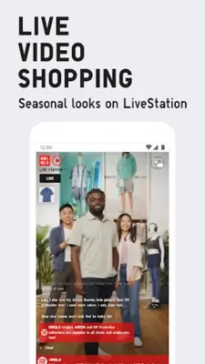 UNIQLO US android App screenshot 1